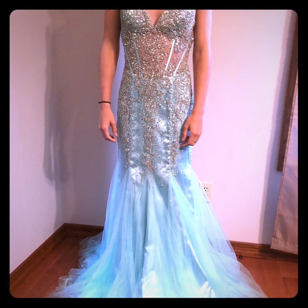 Never been worn ONE OF A KIND prom dress